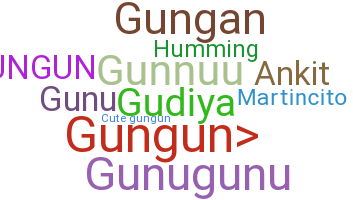Nickname - Gungun