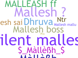 Nickname - Mallesh