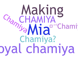 Nickname - chamiya
