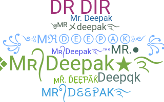 Nickname - MrDeepak