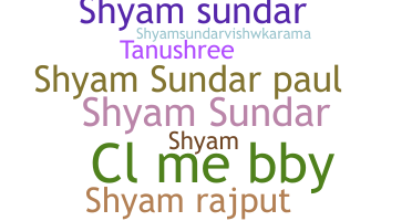 Nickname - Shyamsundar