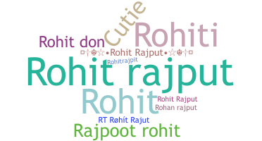 Nickname - RohitRajput