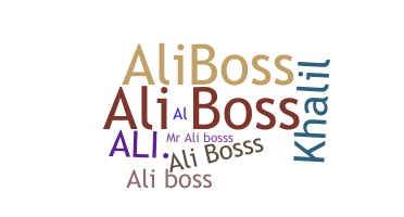 Nickname - ALIBOSS