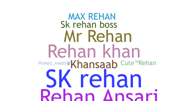Nickname - rehankhan