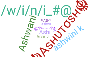 Nickname - Ashwini