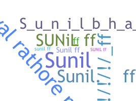 Nickname - Sunilff
