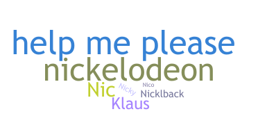 Nickname - Nicholas