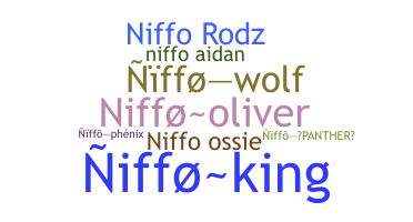 Nickname - niffo