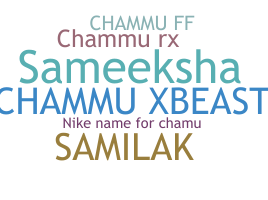 Nickname - Chammu