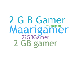 Nickname - 2GBGAMER