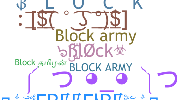 Nickname - Block
