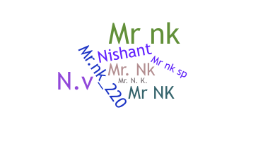Nickname - MRNK