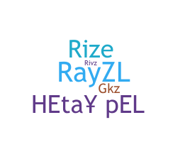 Nickname - Rayz