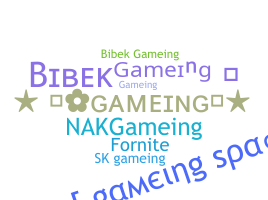 Nickname - GAMEING