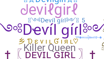 Nickname - devilgirl