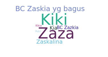 Nickname - Zaskia