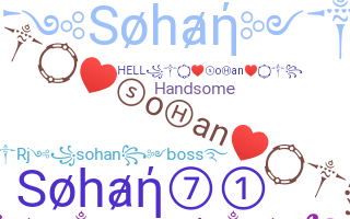 Nickname - Sohan