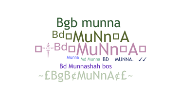 Nickname - BDmunna