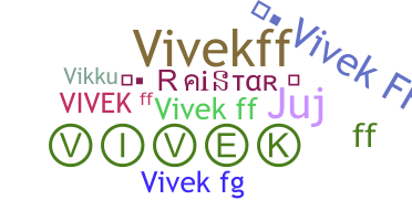Nickname - VivekFF