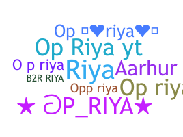 Nickname - OPRiya
