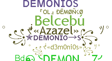 Nickname - demonios
