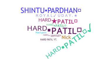 Nickname - Hardpatil