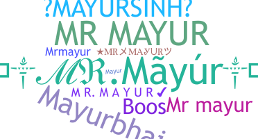 Nickname - MRMAYUR