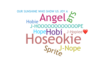 Nickname - jhope