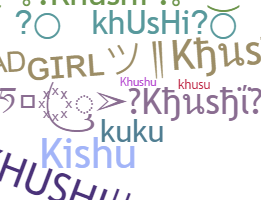 Nickname - Khushi