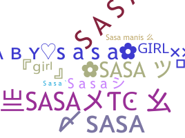 Nickname - sasa