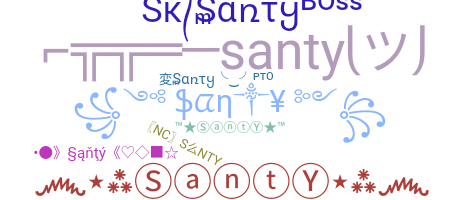 Nickname - Santy