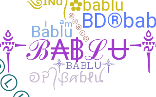 Nickname - Bablu