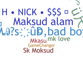 Nickname - Maksud