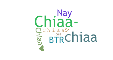 Nickname - Chiaa