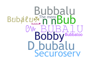 Nickname - Bubalu