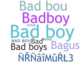 Nickname - badbou