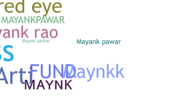 Nickname - Maynk