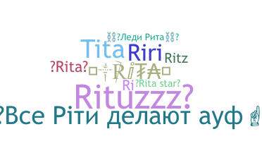 Nickname - Rita