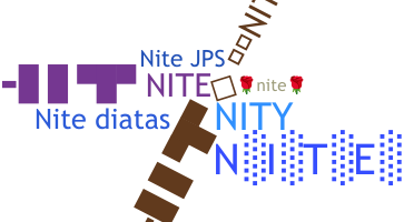 Nickname - Nite