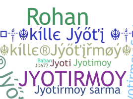 Nickname - Jyotirmoy