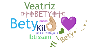 Nickname - Bety
