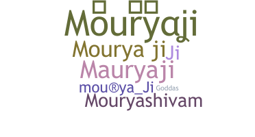 Nickname - Mouryaji