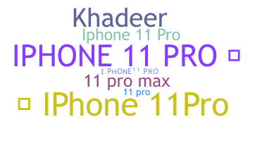 Nickname - Iphone11pro