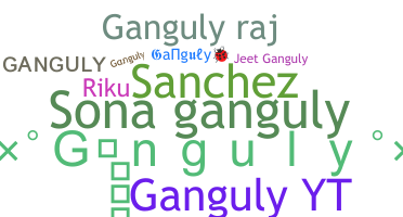 Nickname - Ganguly