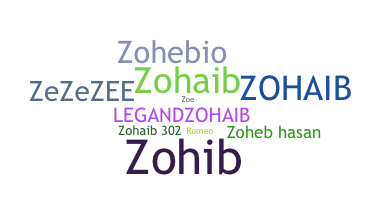 Nickname - Zoheb