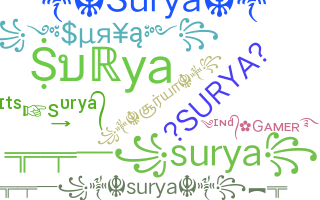 Nickname - Surya