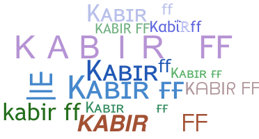 Nickname - Kabirff