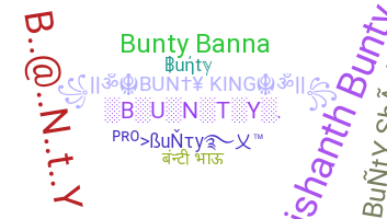 Nickname - Bunty
