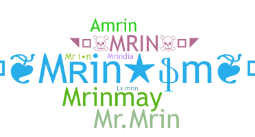 Nickname - Mrin