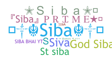 Nickname - Siba